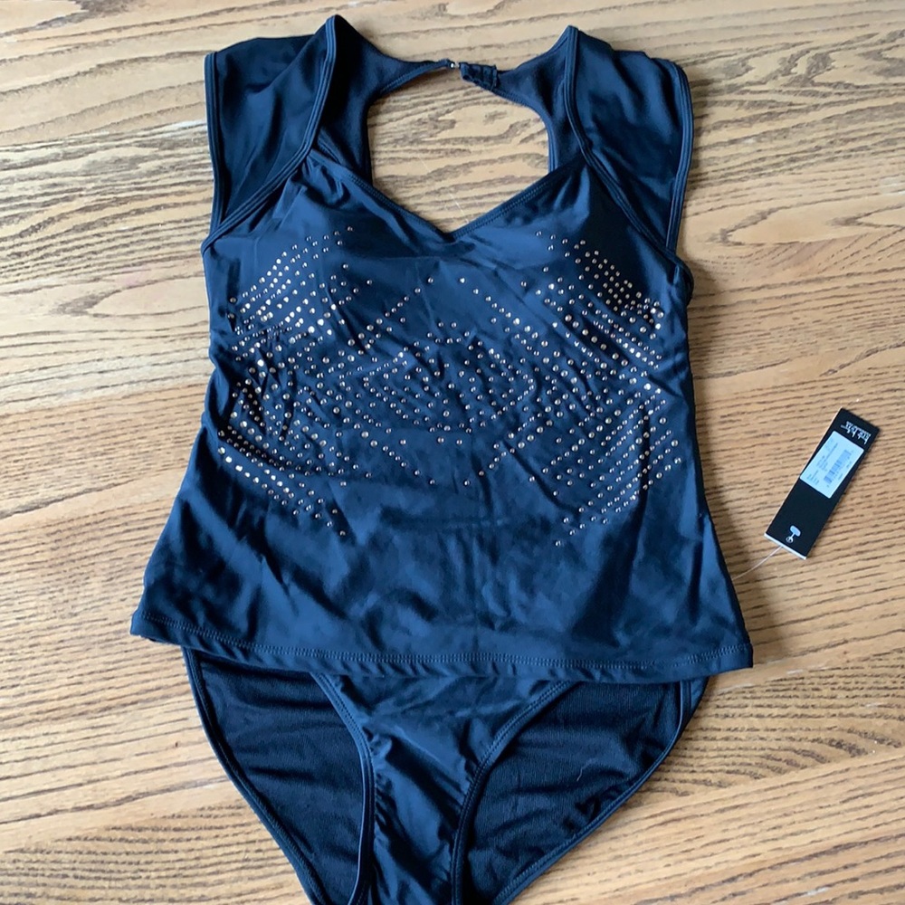 Nicole Miller Nailhead Tankini Bathing suit NWT